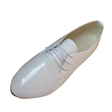 Load image into Gallery viewer, HEE GRAND Oxfords Shoes Woman Casual Loafers Lace-Up Flats Fashion Brogue Shoes Patent PU Leather Women Shoes Size 35-42 XWD4049 - Gabriel