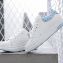 Load image into Gallery viewer, HEE GRAND 2018 Rivet Decoration Women Casual Shoes PU Leather Vamp Flats Comfortable Women Shoes Vulcanized shoes XWD6550 - Gabriel