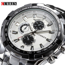 Load image into Gallery viewer, 2018 Top Brand Luxury full steel Watch Men Business Casual quartz Wrist Watches Military Wristwatch waterproof Relogio SALE New - Gabriel