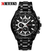 Load image into Gallery viewer, 2018 Top Brand Luxury full steel Watch Men Business Casual quartz Wrist Watches Military Wristwatch waterproof Relogio SALE New - Gabriel