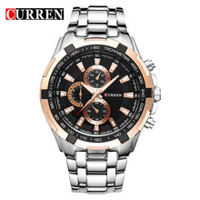 Load image into Gallery viewer, 2018 Top Brand Luxury full steel Watch Men Business Casual quartz Wrist Watches Military Wristwatch waterproof Relogio SALE New - Gabriel