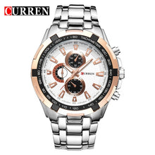 Load image into Gallery viewer, 2018 Top Brand Luxury full steel Watch Men Business Casual quartz Wrist Watches Military Wristwatch waterproof Relogio SALE New - Gabriel