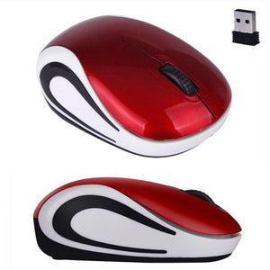 Cute Mini 2.4 GHz Wireless Optical Mouse Mice For PC Laptop Notebook - Gabriel
