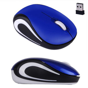 Cute Mini 2.4 GHz Wireless Optical Mouse Mice For PC Laptop Notebook - Gabriel