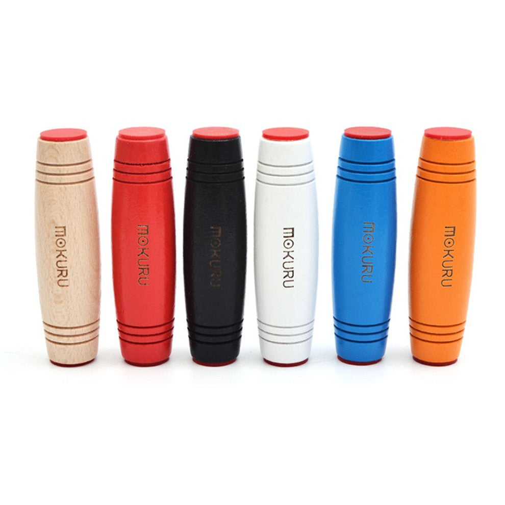 Potable Desktop Stress Relieve Wooden Stick Automatic Rotating Flip Toy Decompression Beech Spinner Rotation Anxiety Release - Gabriel