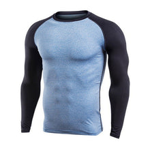 Load image into Gallery viewer, INCERUN Men&#39;s T-Shirts Muscle Joggers Workouts Raglan Long Sleeve Slim Fitness TShirt Sweatshirts Male Casual Tee Tops Crossfit - Gabriel