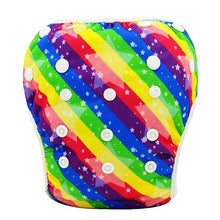 Load image into Gallery viewer, Ohbabyka Baby Swim Diaper Waterproof Adjustable Cloth Diapers Pool Pant Swimming Diaper Cover Reusable Washable Baby Nappies - Gabriel
