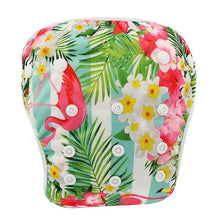 Load image into Gallery viewer, Ohbabyka Baby Swim Diaper Waterproof Adjustable Cloth Diapers Pool Pant Swimming Diaper Cover Reusable Washable Baby Nappies - Gabriel