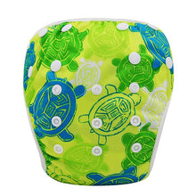 Load image into Gallery viewer, Ohbabyka Baby Swim Diaper Waterproof Adjustable Cloth Diapers Pool Pant Swimming Diaper Cover Reusable Washable Baby Nappies - Gabriel