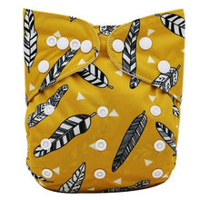 Load image into Gallery viewer, Ohbabyka Baby Cloth Diapers Reusable Nappies Character Unisex Baby Care Pants Waterproof Pocket Cloth Diaper Baby Shower Gifts - Gabriel