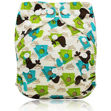 Load image into Gallery viewer, Ohbabyka Baby Cloth Diapers Reusable Nappies Character Unisex Baby Care Pants Waterproof Pocket Cloth Diaper Baby Shower Gifts - Gabriel