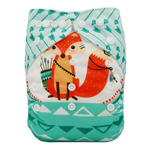 Load image into Gallery viewer, Ohbabyka Baby Cloth Diapers Reusable Nappies Character Unisex Baby Care Pants Waterproof Pocket Cloth Diaper Baby Shower Gifts - Gabriel