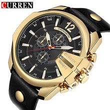 Load image into Gallery viewer, CURREN Men&#39;s Sports Quartz Watch Men Top Brand Luxury Designer Watch Man Quartz Gold Clock male Fashion Relogio Masculino Date - Gabriel