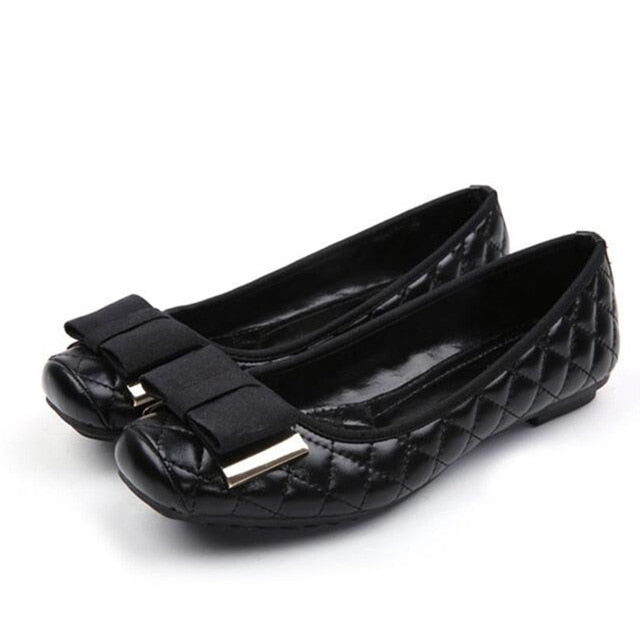 HEE GRAND 2018 New Arrival Women Flats Bowknot Decoration Women Causal Fashion Oxfords Light Wearing Shoes XWD6718 - Gabriel