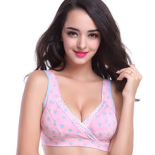 Load image into Gallery viewer, Cotton 2018 Breast feeding Maternity bras sleep Nursing Bras women pregnant feeding underwear clothes - Gabriel