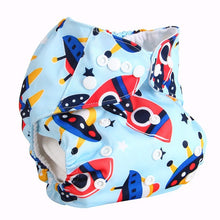 Load image into Gallery viewer, Bear Leader 2018 Baby Cloth Diaper Reusable Pocket Nappies Washable Modern Cloth Nappy Pul Diaper Cover Suit 0-2 Years 3-15KG - Gabriel