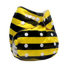 Load image into Gallery viewer, Bear Leader 2018 Baby Cloth Diaper Reusable Pocket Nappies Washable Modern Cloth Nappy Diaper Cover Suit 0-2 Years With Insert - Gabriel