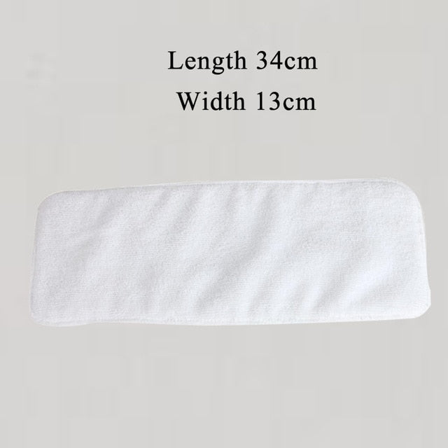 Bear Leader Baby Nappies 2018 Cartoon Monkey Pattern Most Popular Digital Position Baby Cloth Diaper with Microfiber Insert - Gabriel