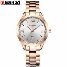 Load image into Gallery viewer, Luxury Fashion Women Jewelry Quartz Watches Curren Steel Ladies Elegant Dress Wrist Watch Women Fashion Barcelet Gift Clock - Gabriel