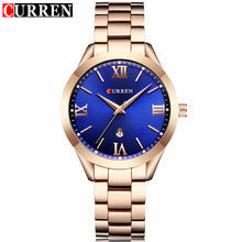 Load image into Gallery viewer, Luxury Fashion Women Jewelry Quartz Watches Curren Steel Ladies Elegant Dress Wrist Watch Women Fashion Barcelet Gift Clock - Gabriel