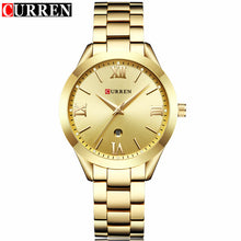 Load image into Gallery viewer, Luxury Fashion Women Jewelry Quartz Watches Curren Steel Ladies Elegant Dress Wrist Watch Women Fashion Barcelet Gift Clock - Gabriel