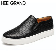 Load image into Gallery viewer, HEE GRAND Men Plaited Shoes Slip-on Casual Shoes Bright Platform Round Toe Loafers For Men XMR1303 - Gabriel