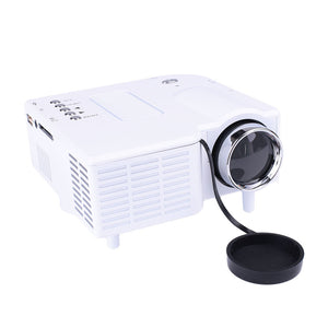 Home Multimedia Projector LED Projector Premium Courtyard Business Mini Projector HDMI/VGA/SD/AV Port 1920*1080 Office School - Gabriel