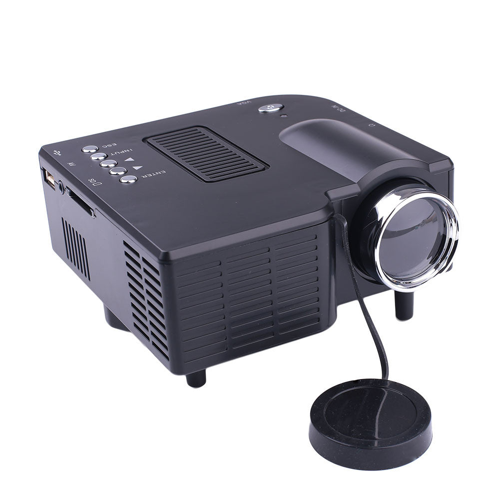 Home Multimedia Projector LED Projector Premium Courtyard Business Mini Projector HDMI/VGA/SD/AV Port 1920*1080 Office School - Gabriel