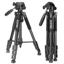 Load image into Gallery viewer, New Zomei Tripod Z666 Professional Portable Travel Aluminium Camera Tripod Accessories Stand with Pan Head for Canon Dslr Camera - Gabriel